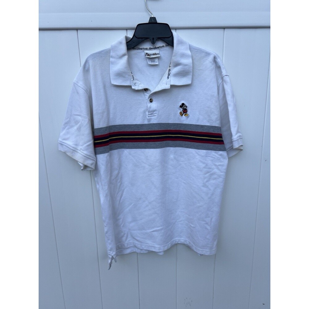 Vintage Walt Disney World Mickey Golf Polo Shirt vintage Sz Large Men’s